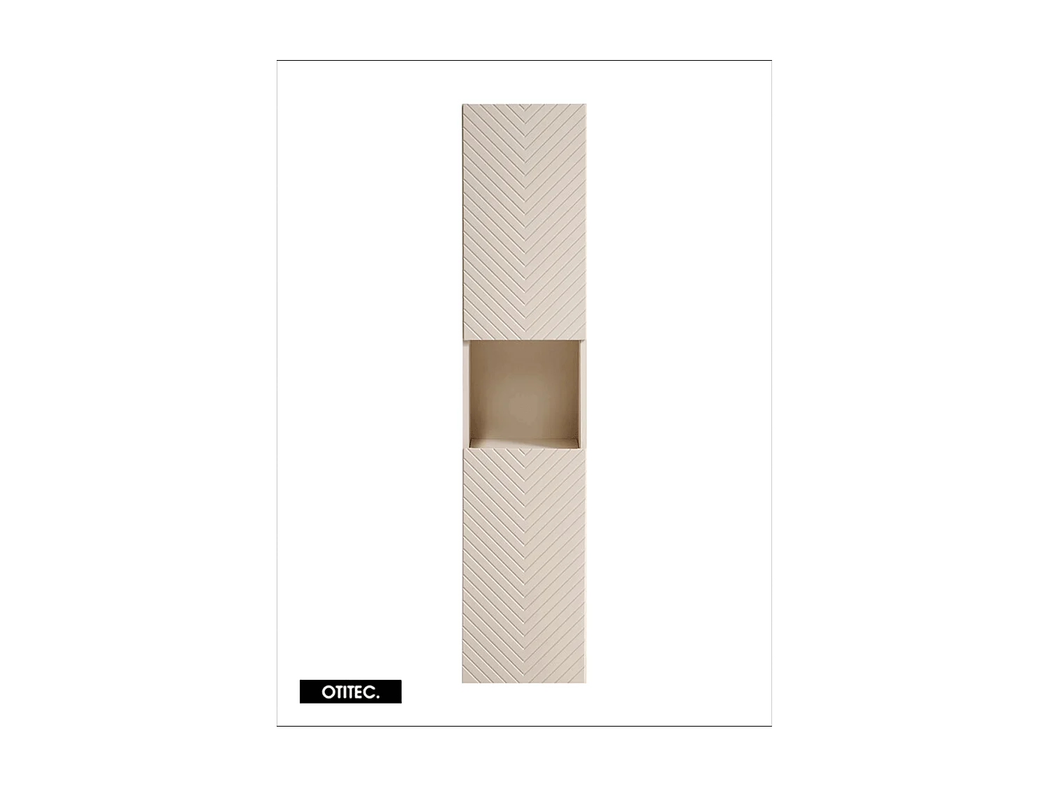 Colonne de salle de bain de 140 cm - 2 portes - DANO