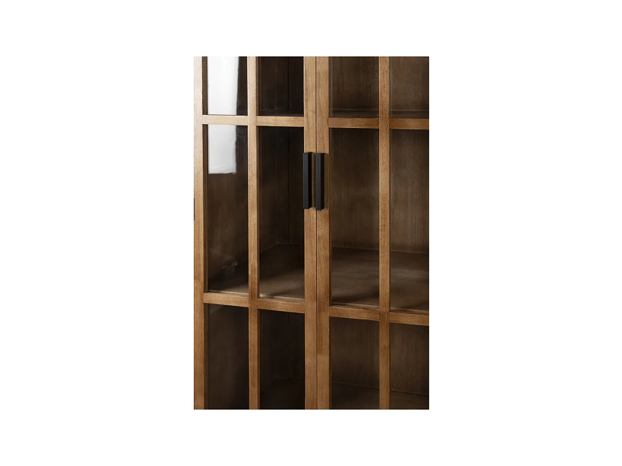 Meuble de rangement en bois de caoutchouc Yaz