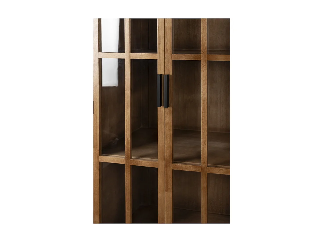 Meuble de rangement en bois de caoutchouc Yaz