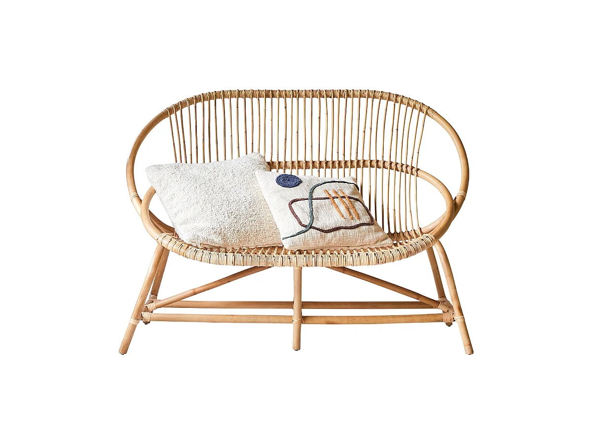 Leontie - Rattan sofa