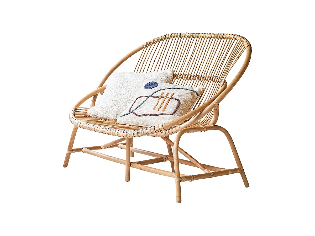 Leontie - Rattan sofa