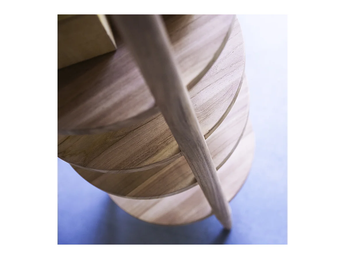 Hochschrank aus Teakholz 170 Poline