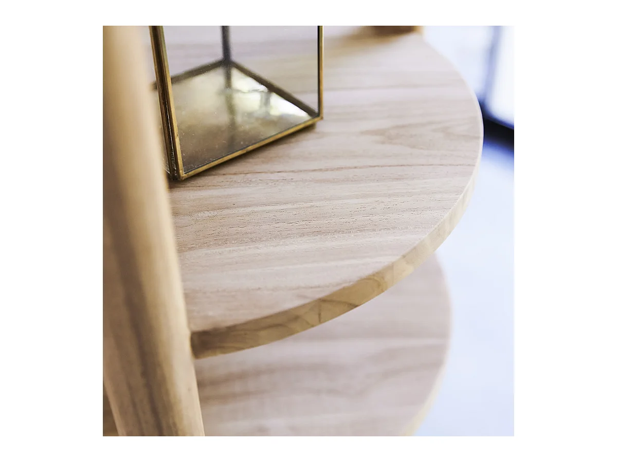 Hochschrank aus Teakholz 170 Poline