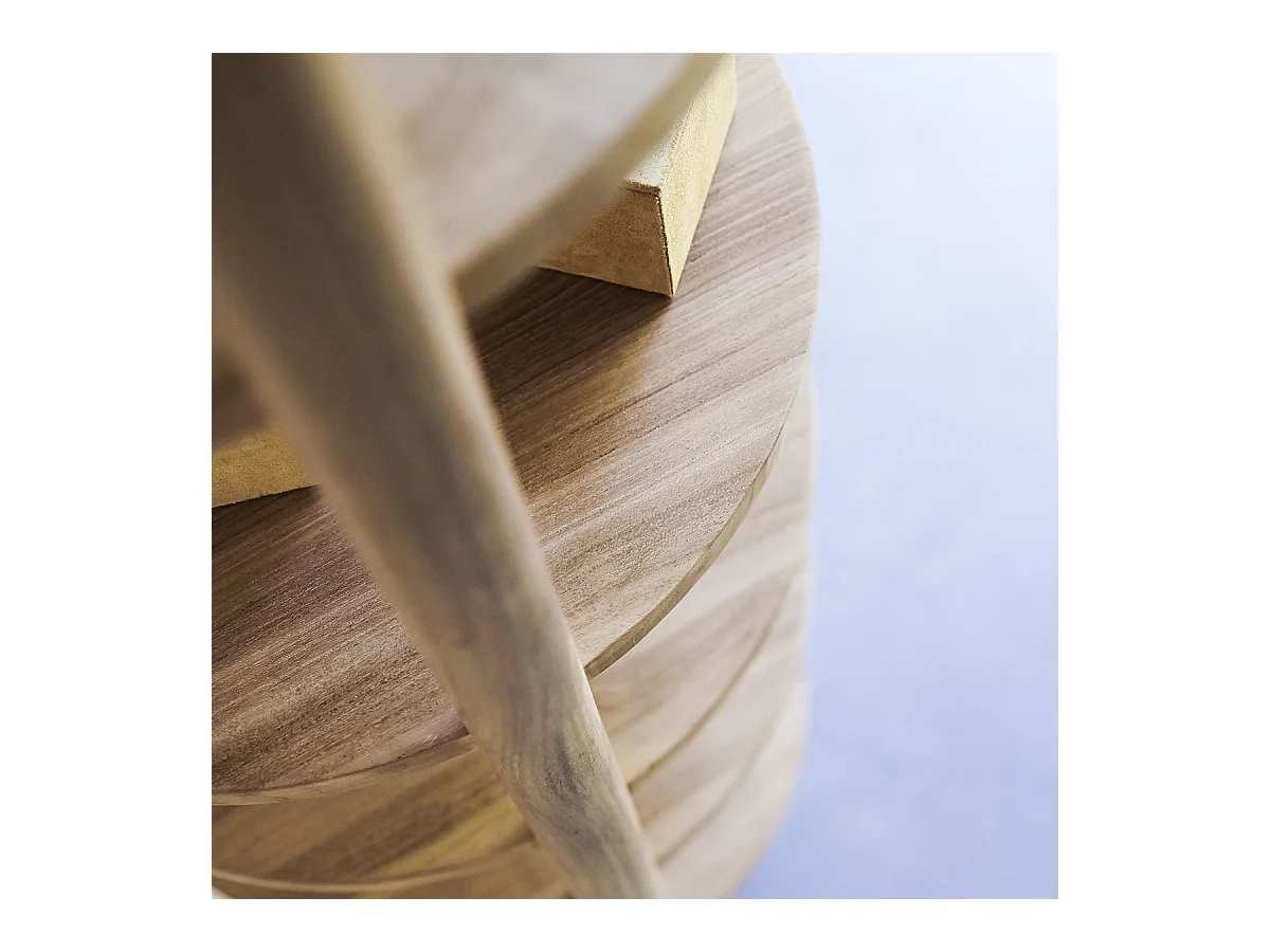 Hochschrank aus Teakholz 170 Poline