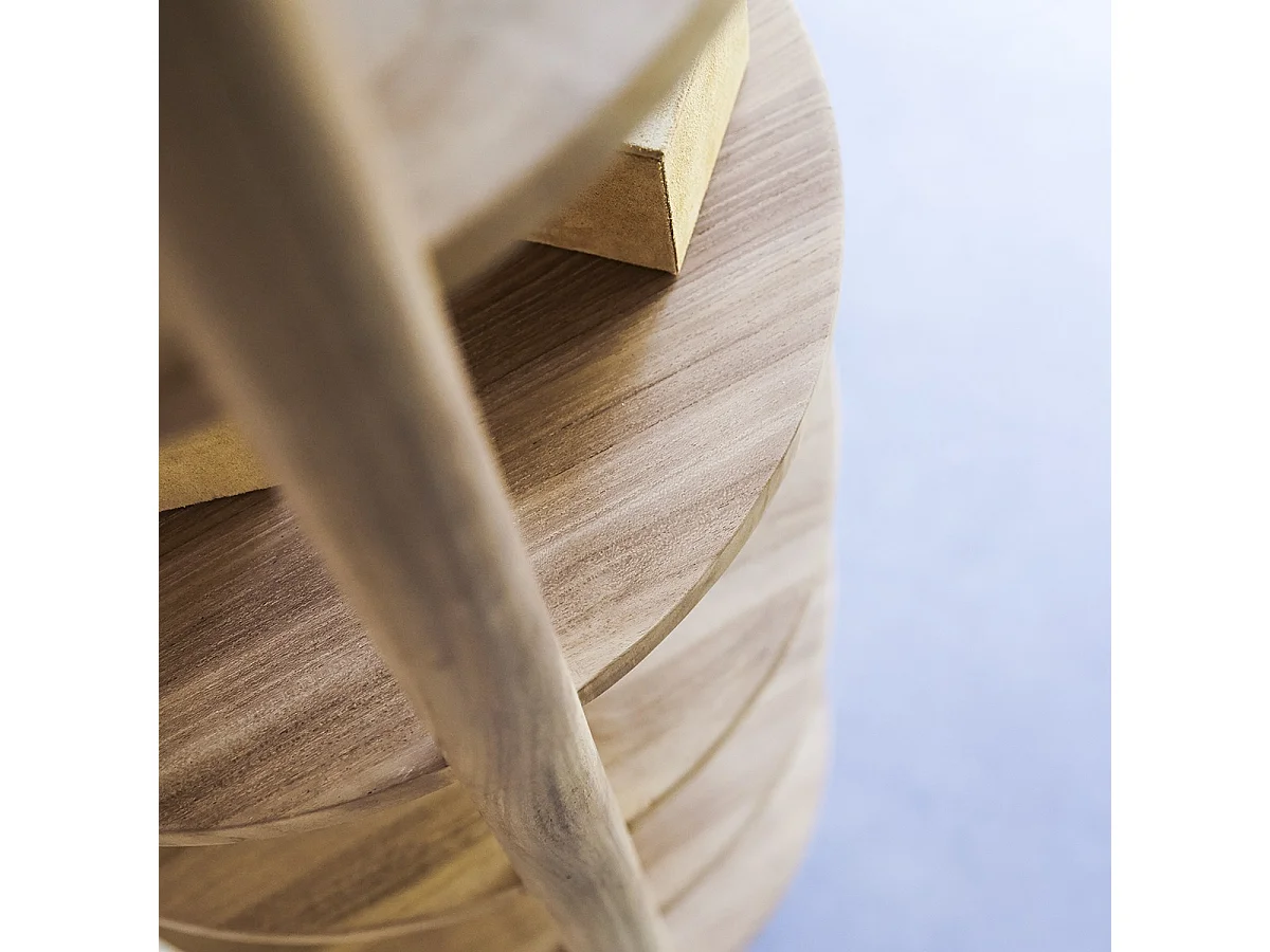 Colonna in legno di teak 170 Poline