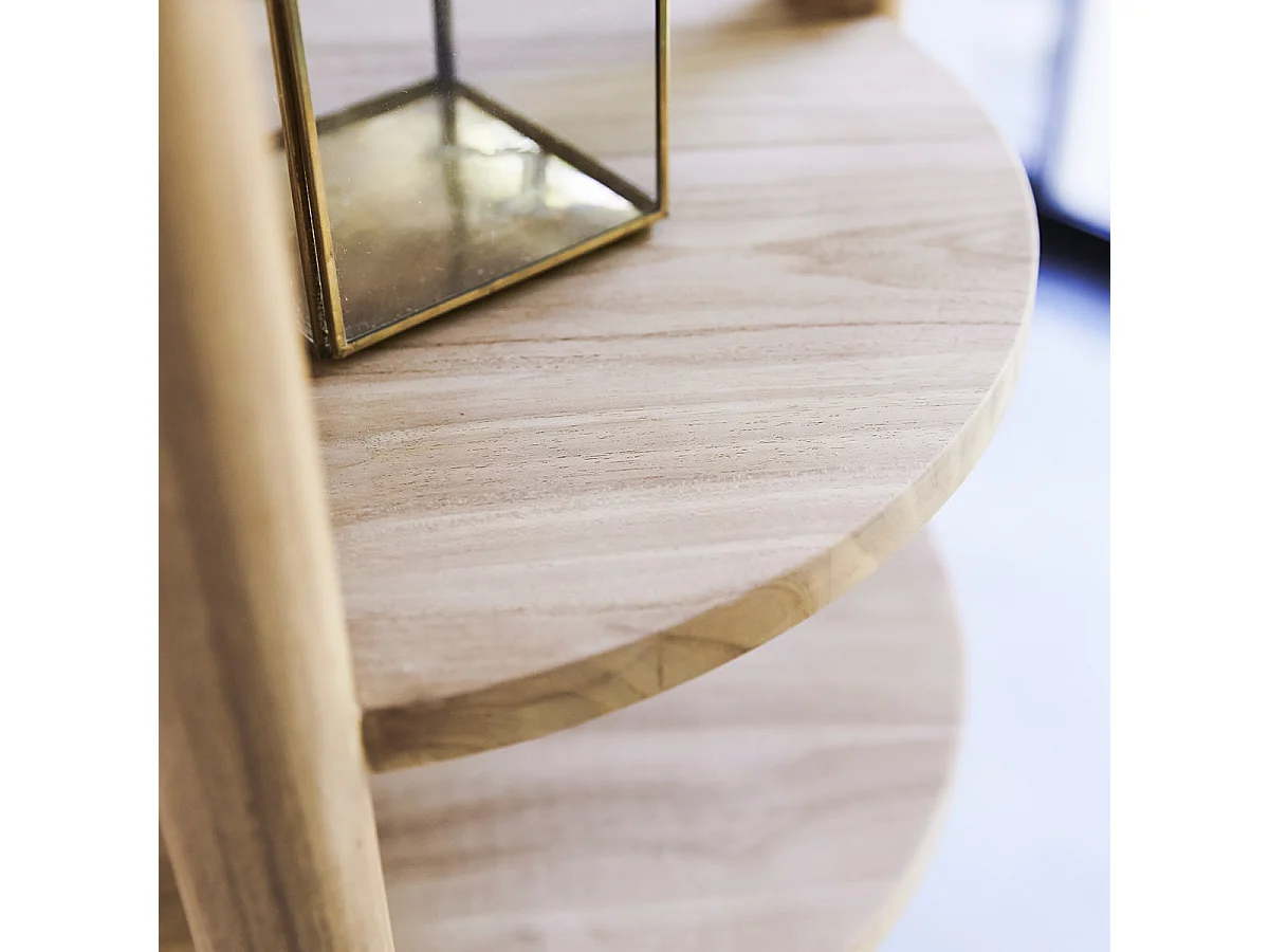 Hochschrank aus Teakholz 170 Poline
