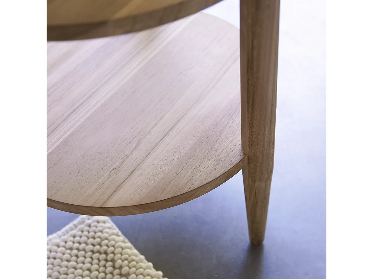 Hochschrank aus Teakholz 170 Poline