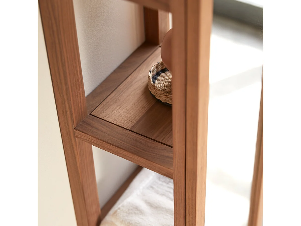 Twig - Solid walnut column - right