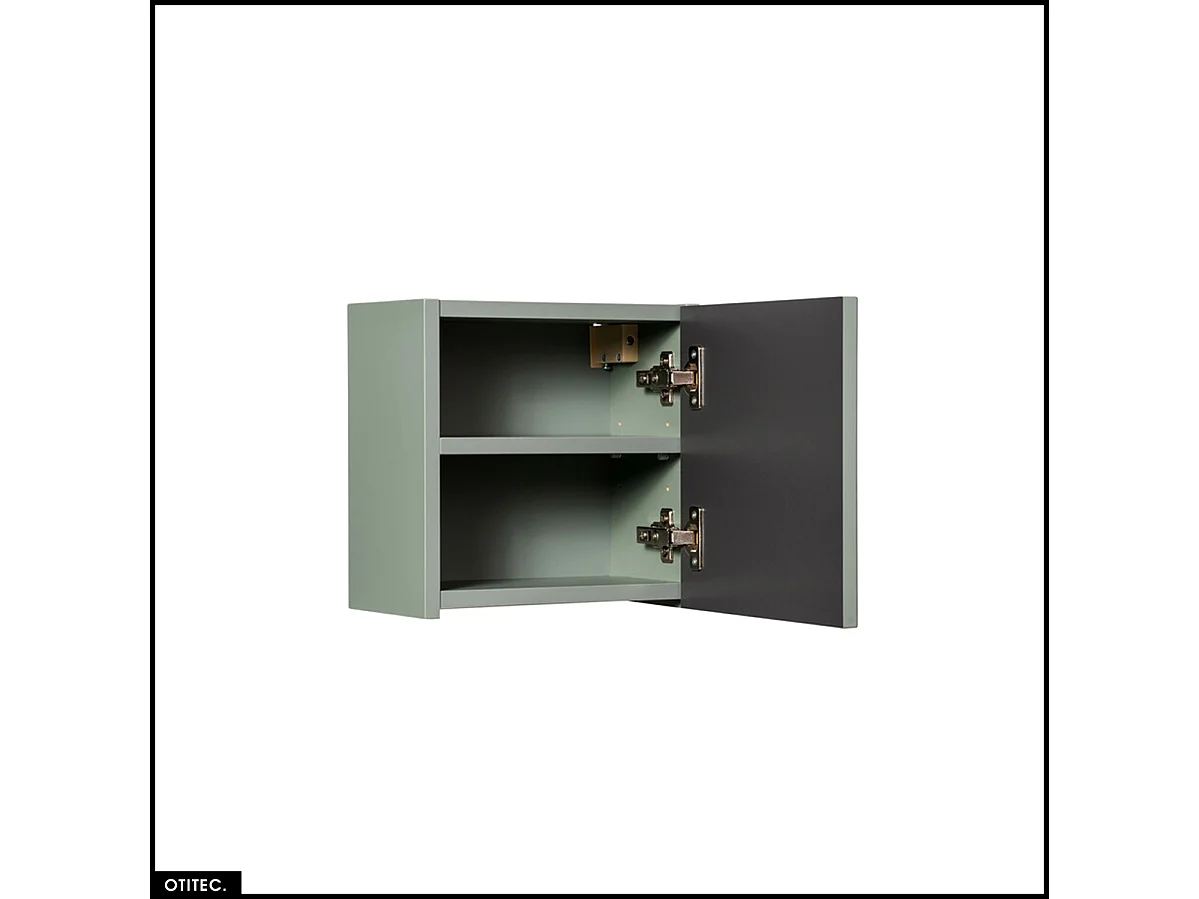 Meuble haut - 30 x 30 cm - 1 porte - ROSEAU