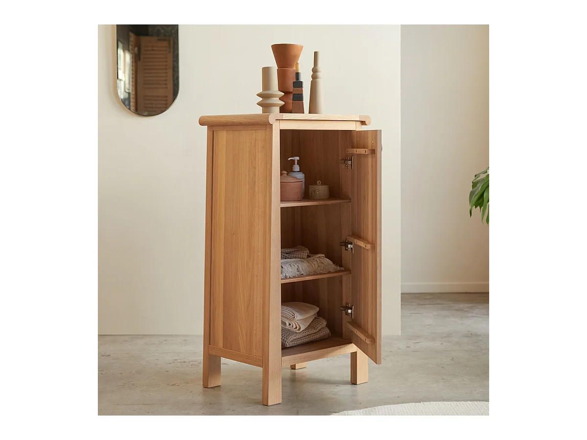 Colonne en bois de chêne 120 Volute