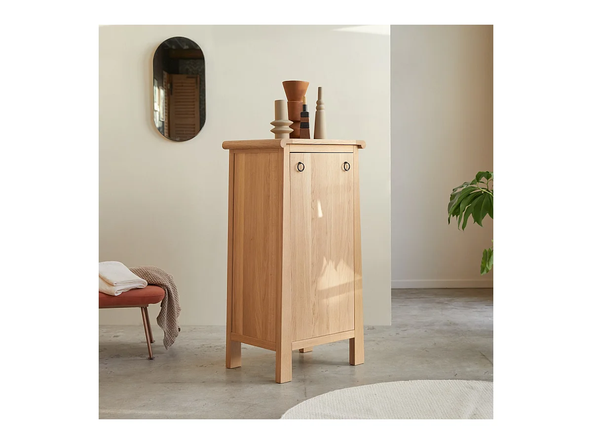 Colonne en bois de chêne 120 Volute