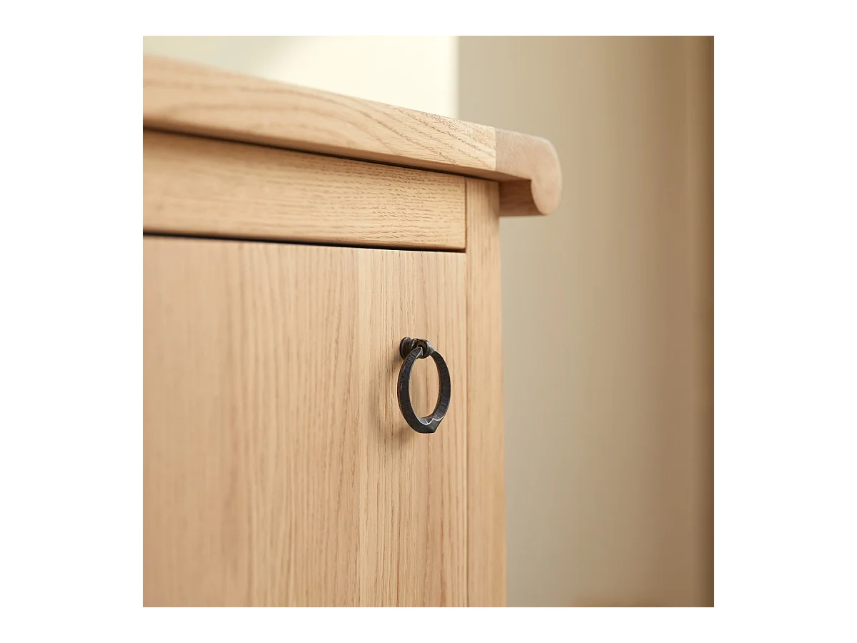 Colonne en bois de chêne 120 Volute