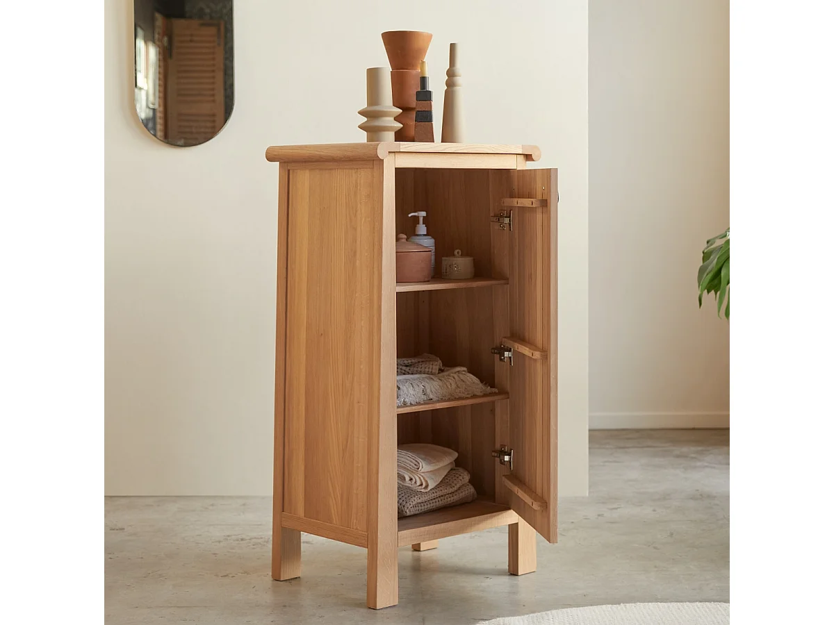 Säule Volute aus Eichenholz 120