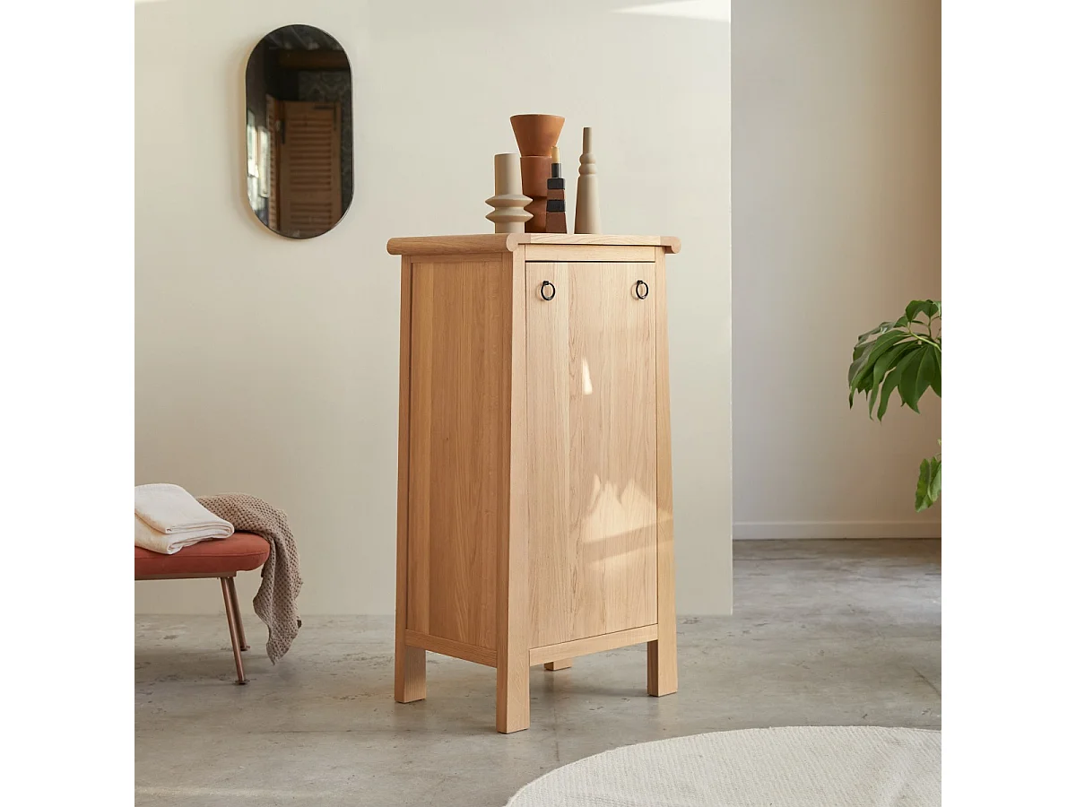 Säule Volute aus Eichenholz 120