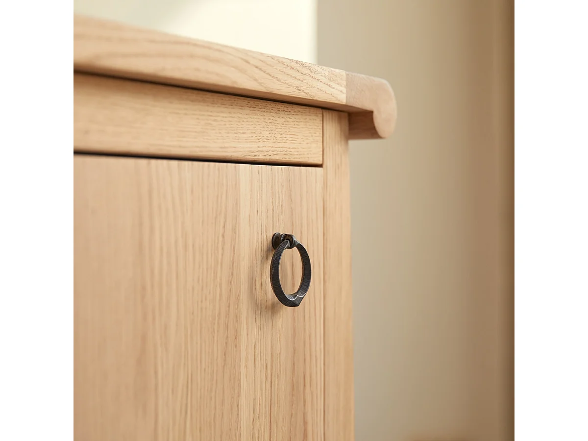 Säule Volute aus Eichenholz 120