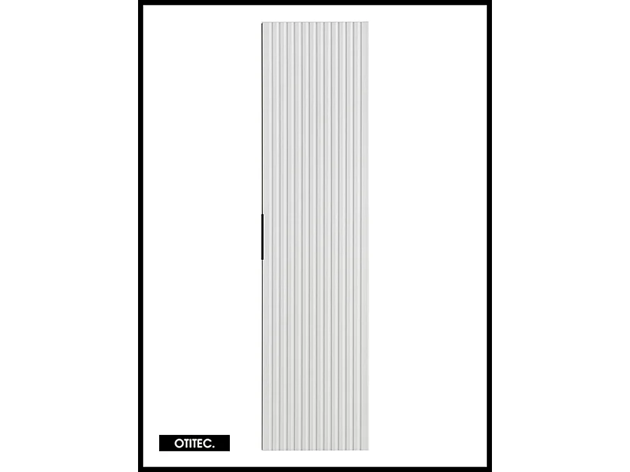 Colonne de salle de bain de 140 cm - Blanc - 1 porte - LIVA WHITE
