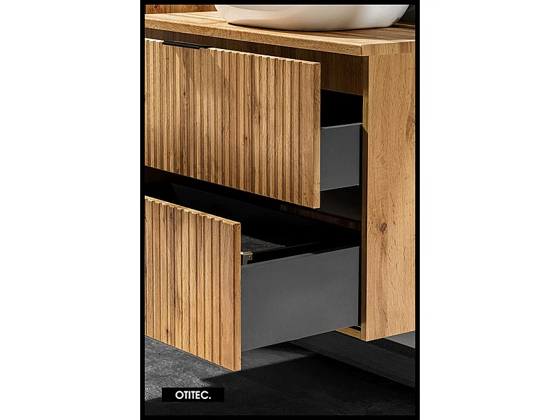 Colonne de salle de bain de 140 cm - Oak - 1 porte - LIVA OAK