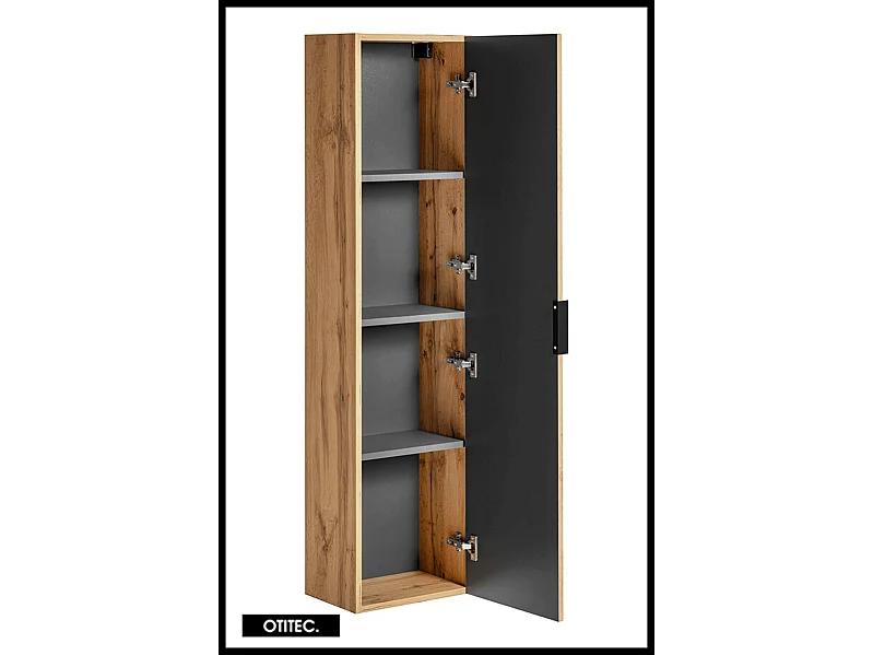 Colonne de salle de bain de 140 cm - Oak - 1 porte - LIVA OAK