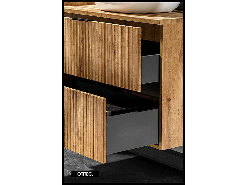 Colonne de salle de bain de 140 cm - Oak - 1 porte - LIVA OAK