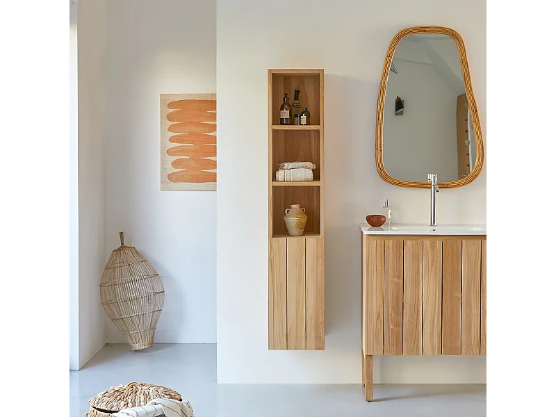 Colonne en bois de teck 150 Jill