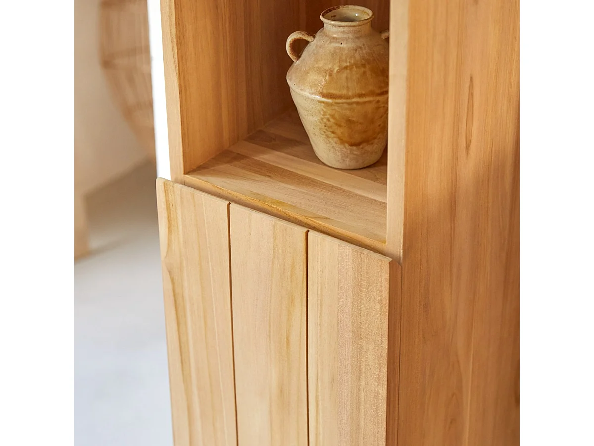 Scaffale in legno di Teak 150 Jill