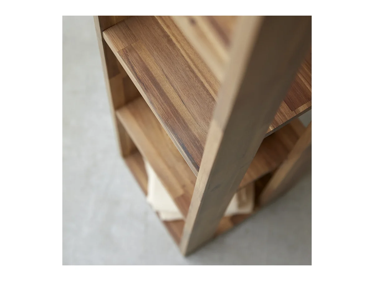 Colonna in legno di acacia 130 Lila