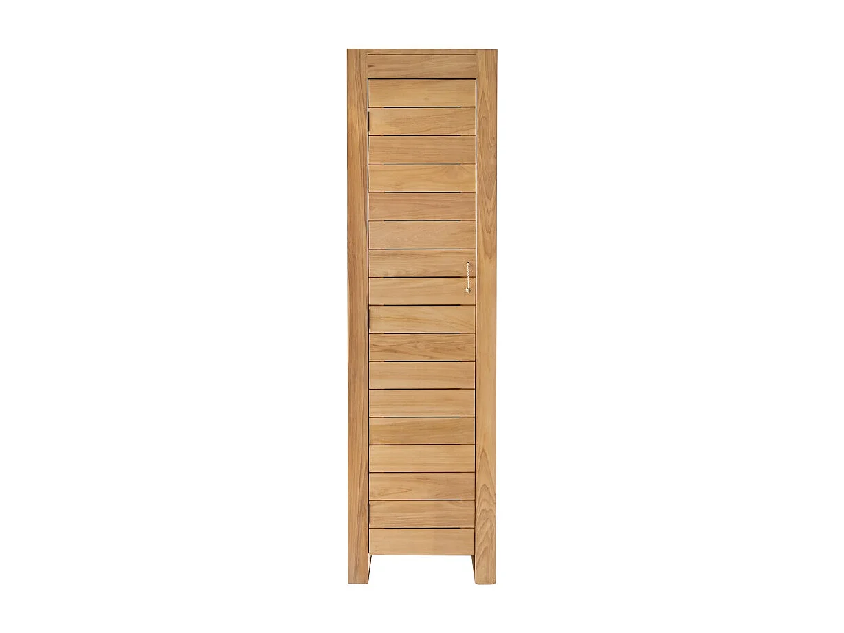 Colonna da bagno in legno di teak 180 Minimalys