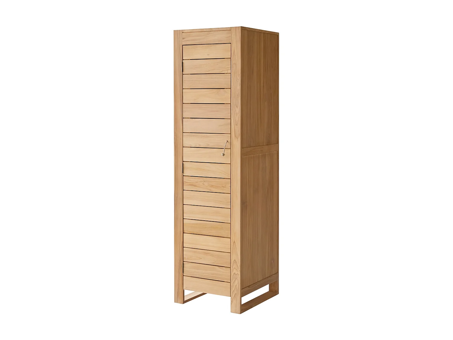 Colonna da bagno in legno di teak 180 Minimalys