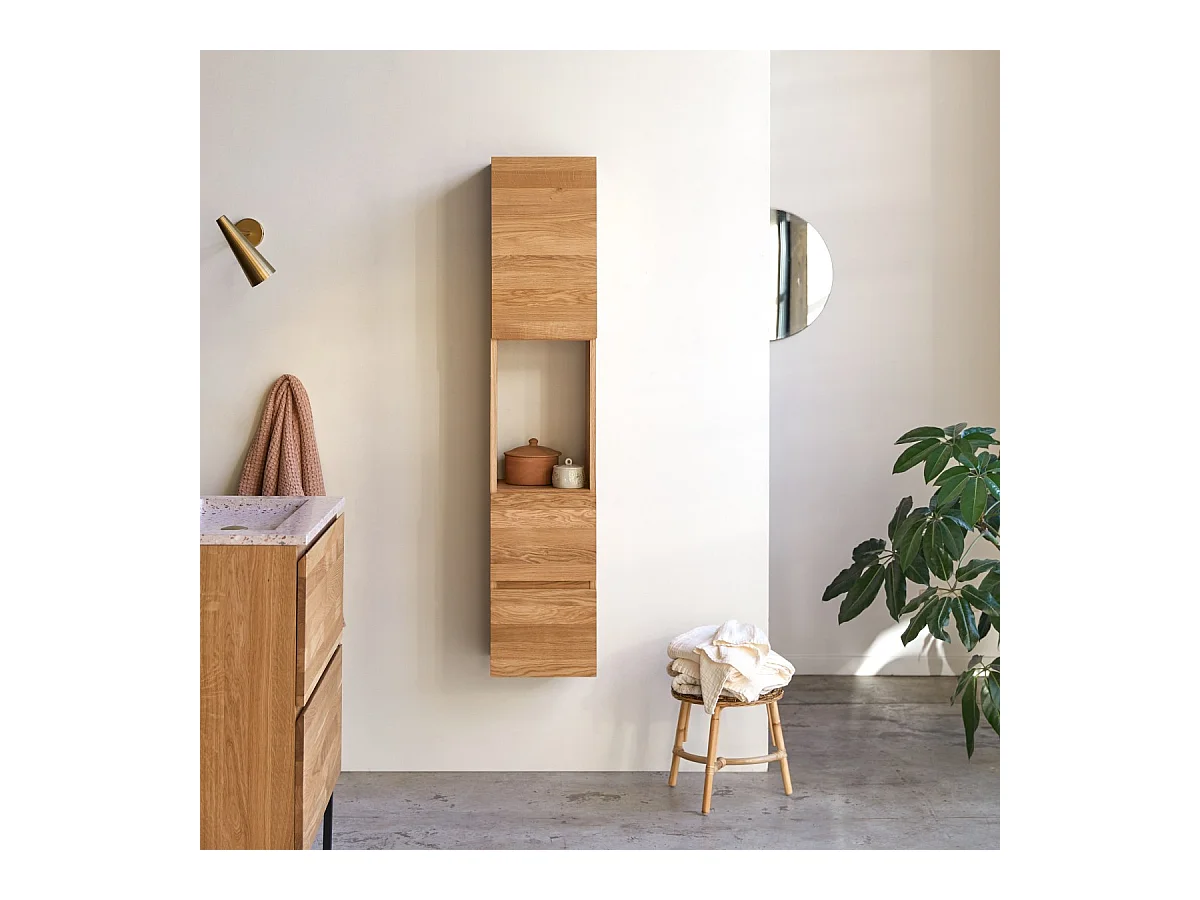 Colonna in legno di rovere 150 Nova