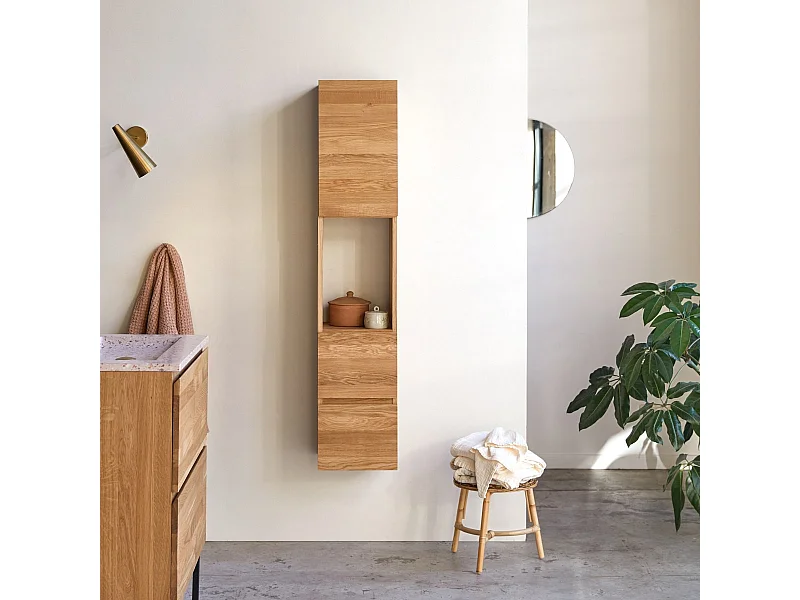 Colonna in legno di rovere 150 Nova