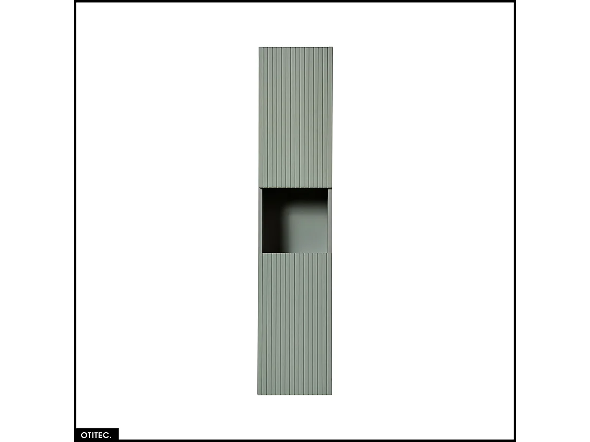 Colonne de salle de bain - 30 x 140 cm - 2 portes - ROSEAU