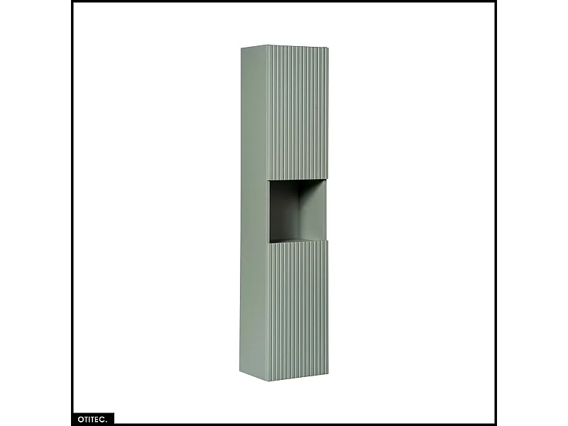 Colonne de salle de bain - 30 x 140 cm - 2 portes - ROSEAU