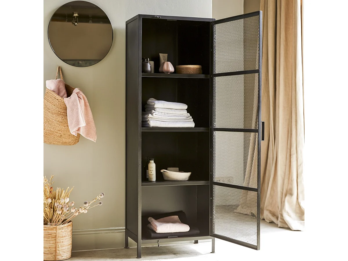 Colonna in metallo nero 175 Alma