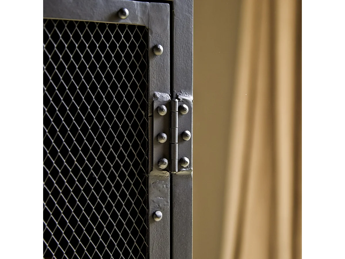 Colonna in metallo nero 175 Alma