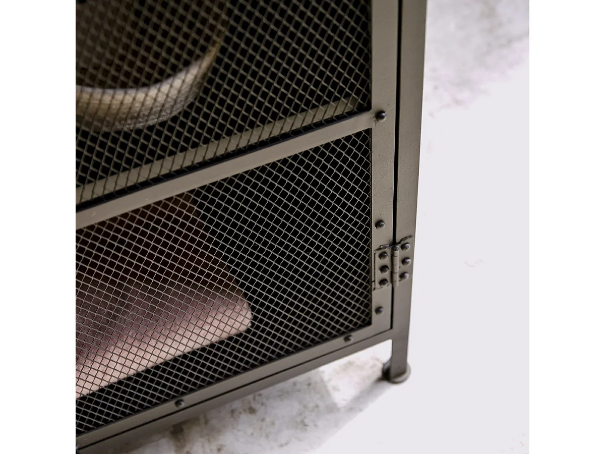 Colonna in metallo nero 175 Alma