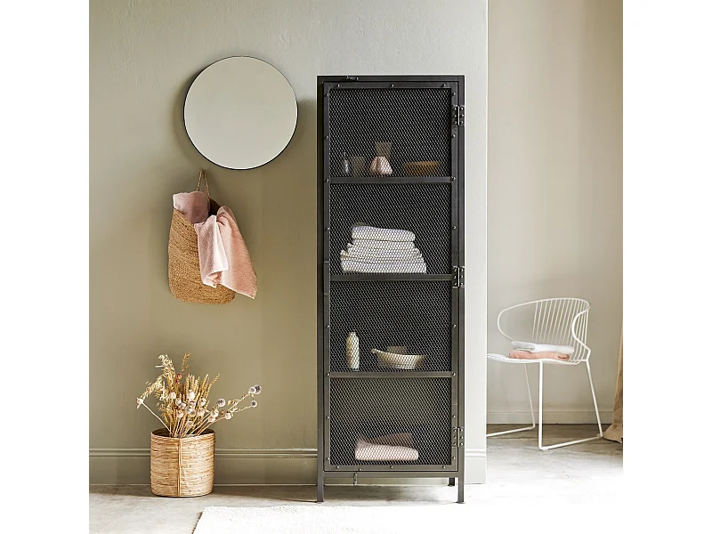 Colonna in metallo nero 175 Alma