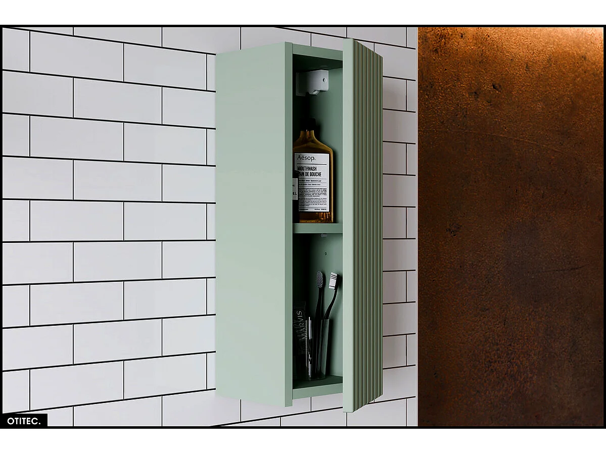 Meuble haut - 30 x 57 cm - 1 porte - ROSEAU