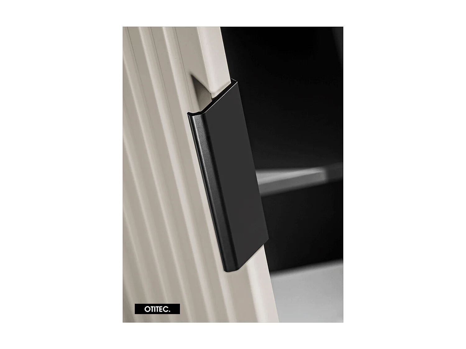 Colonne de salle de bain de 140 cm - Cachemire Mat - 1 porte - LIVA