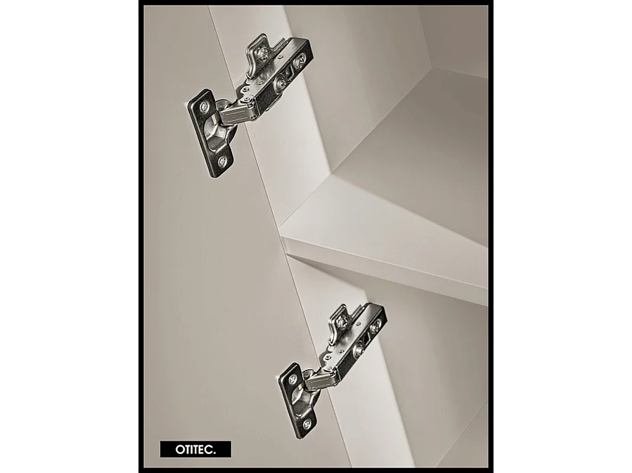 Colonne de salle de bain de 140 cm - Cachemire Mat - 1 porte - LIVA