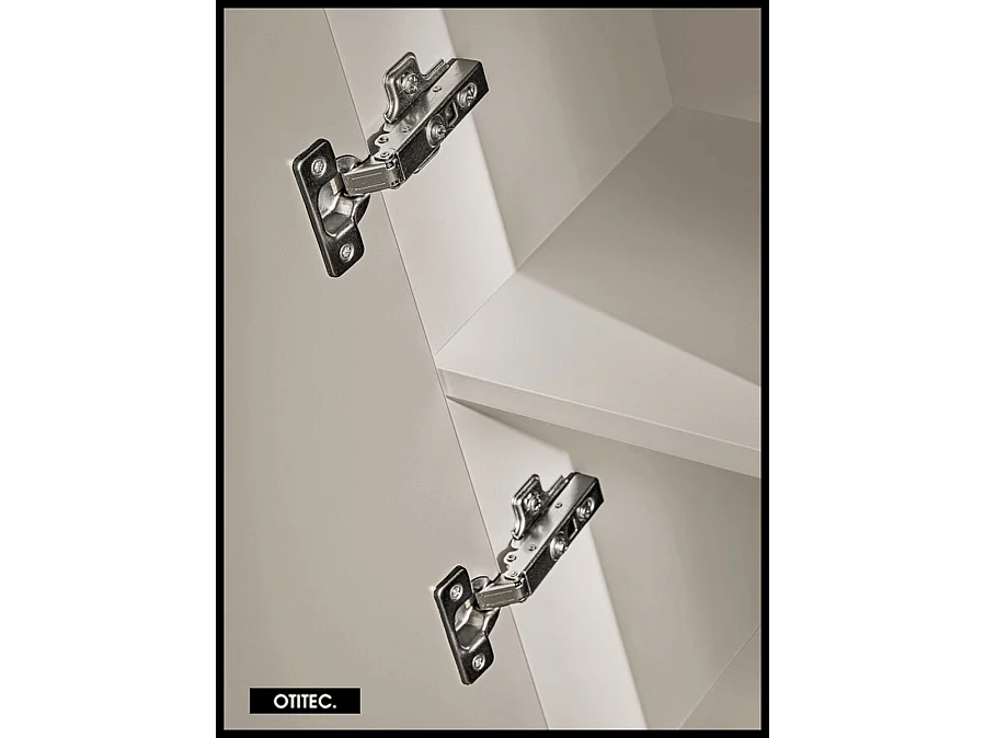 Colonne de salle de bain de 140 cm - Cachemire Mat - 1 porte - LIVA