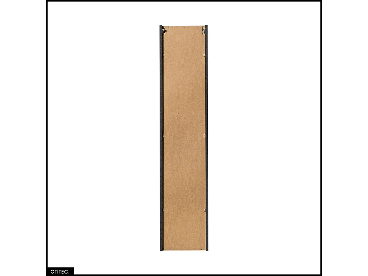 Colonne de salle de bain - 140 cm - Noir - 2 portes - VOLTA