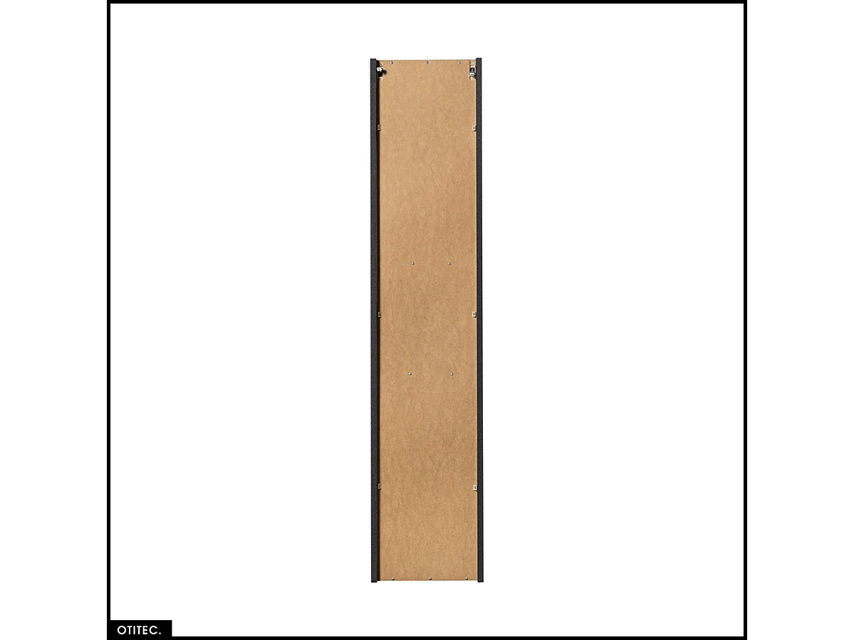 Colonne de salle de bain - 140 cm - Noir - 2 portes - VOLTA