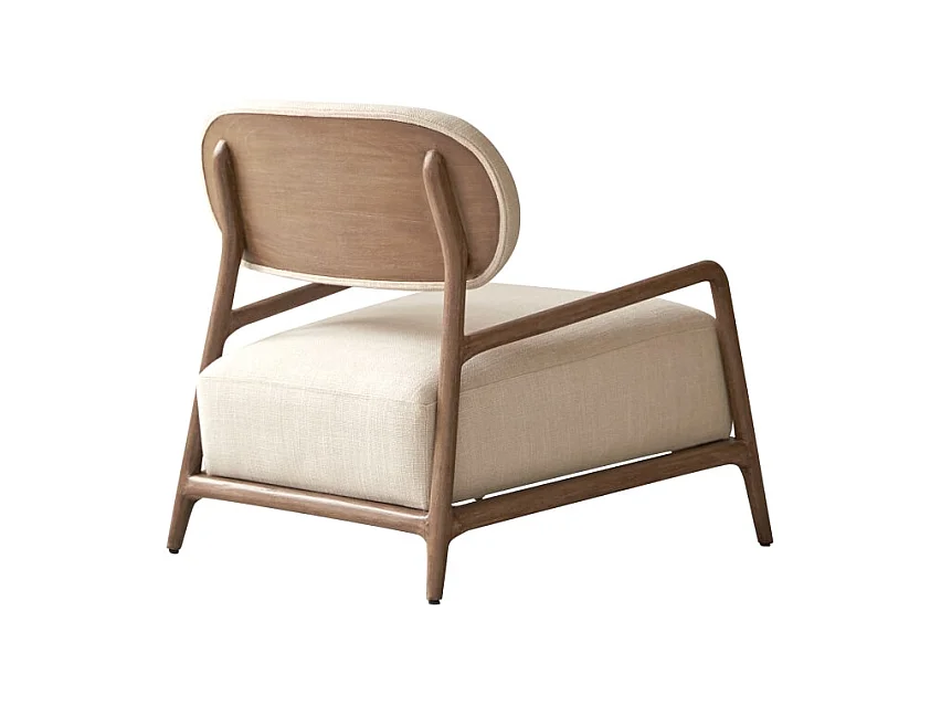 Stoffsessel Romane aus Mindiholz ,1-Sitz