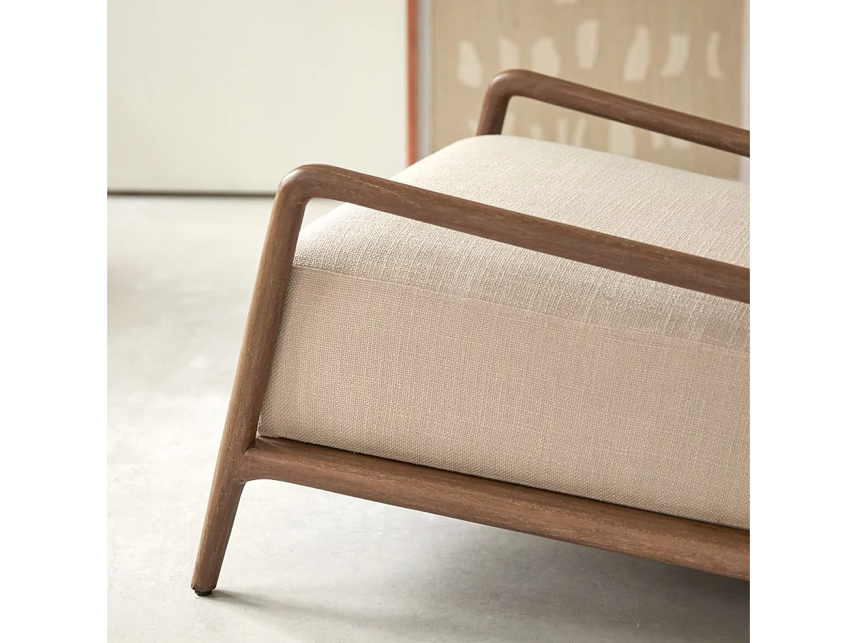 Stoffsessel Romane aus Mindiholz ,1-Sitz