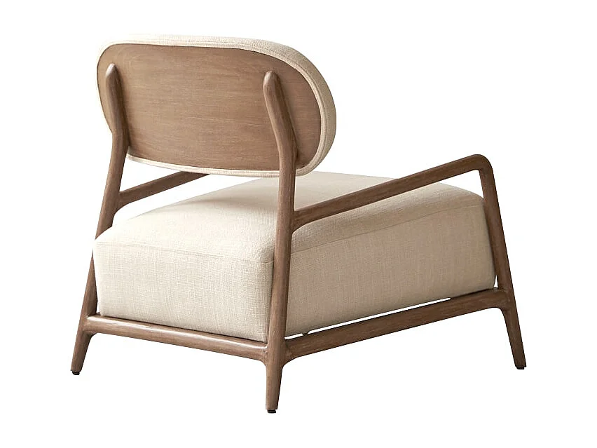 Stoffsessel Romane aus Mindiholz ,1-Sitz