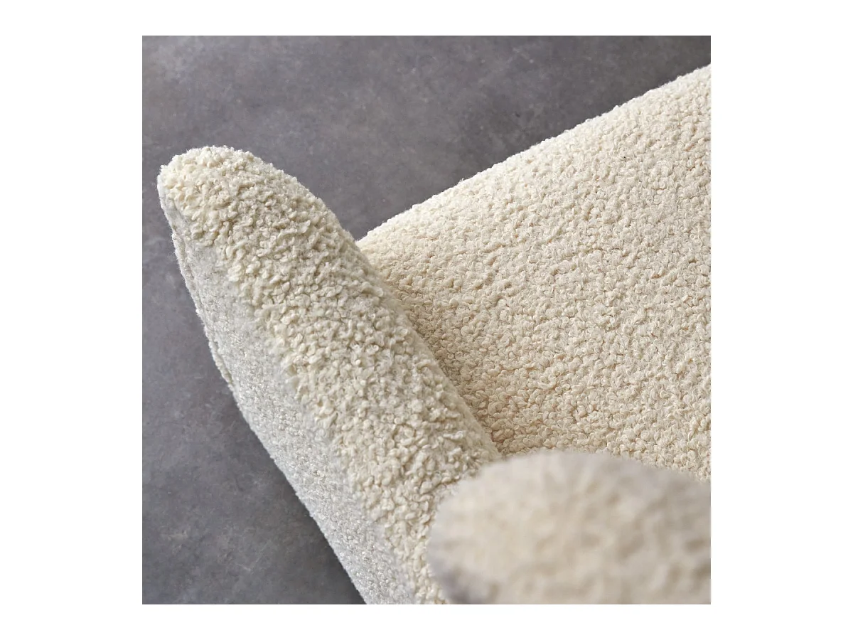 Poltrona in tessuto Sherpa, 1 posto