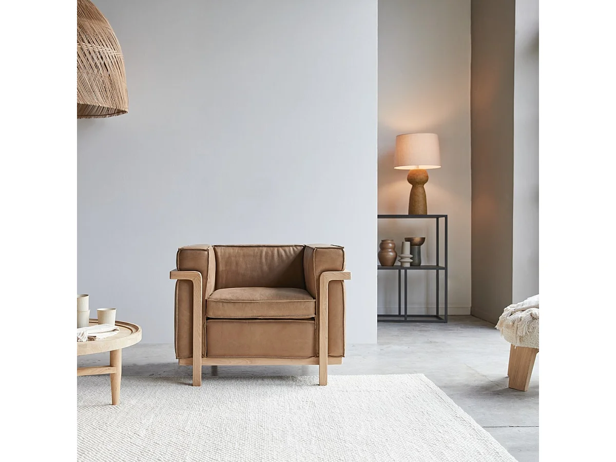 Poltrona in pelle Cobbelwood Cheyenne, 1 posto