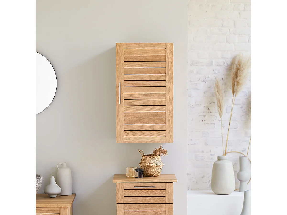 Elément haut modulable en bois de chêne 40 Soho