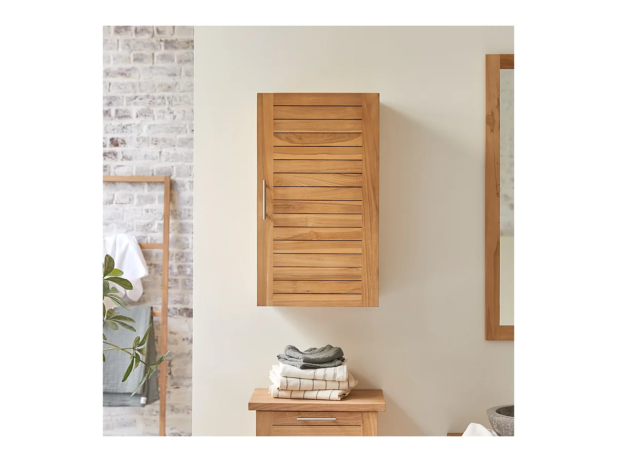 Elément haut modulable en bois de teck 40 Soho