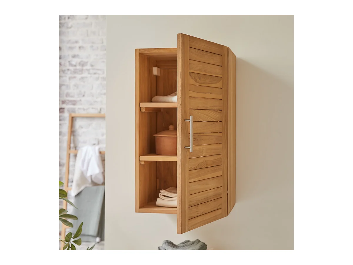 Elément haut modulable en bois de teck 40 Soho